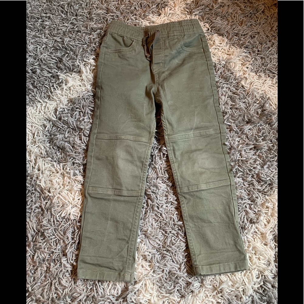 Hanna Andersson 5T boys canvas pants with reinforced knees